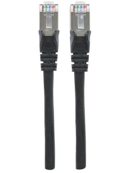 INTELLINET CABLE PATCH CAT6A STP RJ-45 MACHO - RJ-45 MACHO 2 METROS NEGRO - Image 2