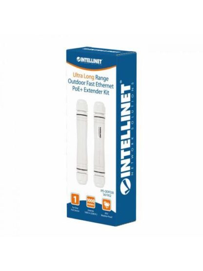 INTELLINET EXTENSOR POE 561952 100MBIT-S 1X ENTRADA POE 1X SALIDA POE 30W - Image 2