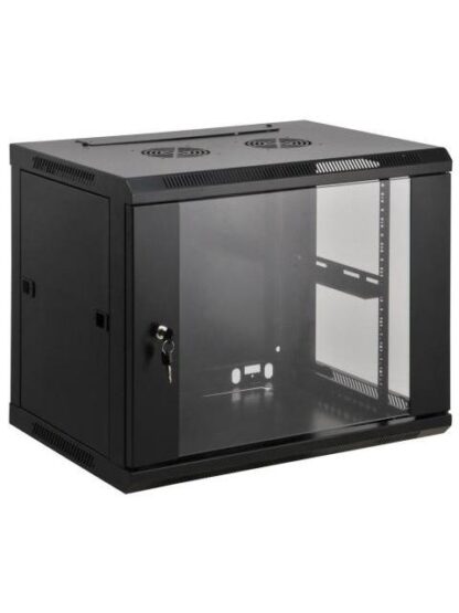 INTELLINET GABINETE PARA PARED 19 6U HASTA 60KG NEGRO
