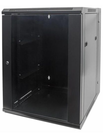 INTELLINET GABINETE PARA PARED 19 9U HASTA 30KG NEGRO