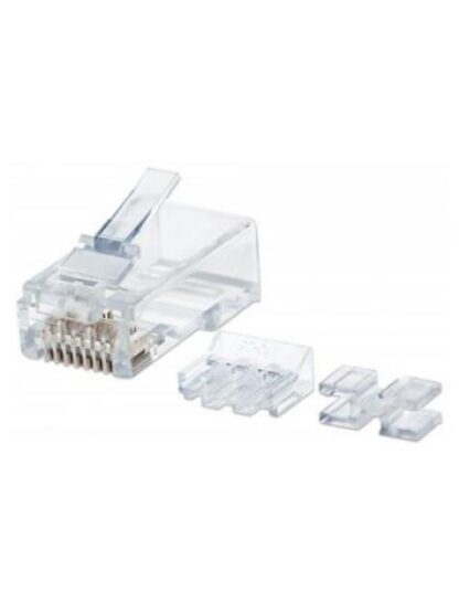 INTELLINET JACK CAT6A STP RJ-45 TRANSPARENTE 80 PIEZAS