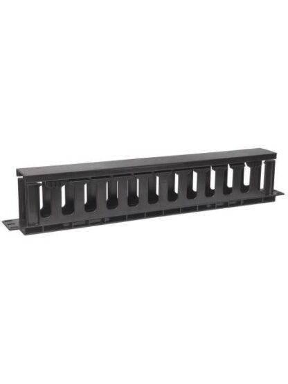 INTELLINET ORGANIZADOR DE CABLES HORIZONTAL 1U RJ-45 NEGRO - Image 3