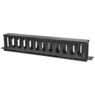 INTELLINET ORGANIZADOR DE CABLES HORIZONTAL 1U RJ-45 NEGRO