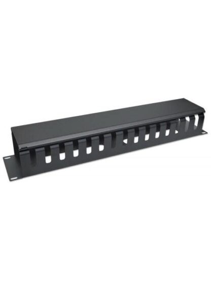 INTELLINET ORGANIZADOR HORIZONTAL DE CABLES 19 2U NEGRO - Image 2
