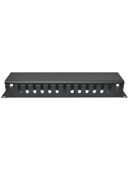 INTELLINET ORGANIZADOR HORIZONTAL DE CABLES 19 2U NEGRO - Image 3