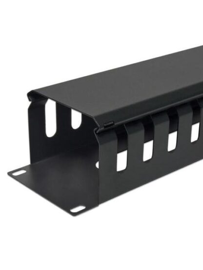 INTELLINET ORGANIZADOR HORIZONTAL DE CABLES 19 2U NEGRO - Image 5