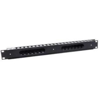 INTELLINET ORGANIZADOR HORIZONTAL DE CABLES METALICO PARA RACK-GABINETE 19 1U 5CM