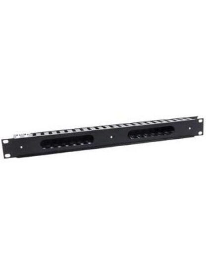 INTELLINET ORGANIZADOR HORIZONTAL DE CABLES METALICO PARA RACK-GABINETE 19 1U 5CM
