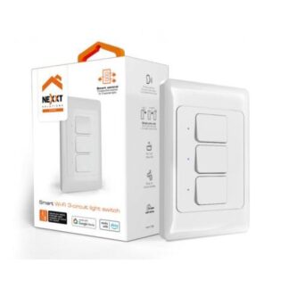 INTERRUPTOR DE 3 CIRCUITOS INTELIGENTE CON CONEXION WIFI