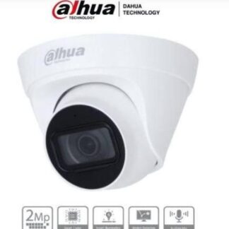 IPCHDW1230T1AS5 CAMARA IP DOMO DE 2 MEGAPIXELES- LENTE DE 2.8 MM- 102 GRADOS DE APERTURA- MICROFONO INTEGRADO- IR DE 30 METROS- IP67- POE- DWDR-