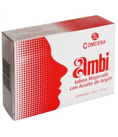 JABON AMBI 120G JABON MEJORADO CON ACEITE DE ARGAN COMERCIALIZADORA DEL CENTRO