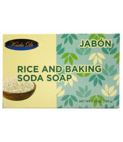 JABON ARROZ Y BICARBONATO 100 G KARLA DI