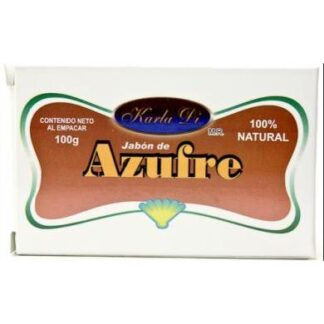 JABON DE AZUFRE 100 G KARLA DI
