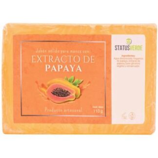 JABON DE PAPAYA 110 G STATUS VERDE