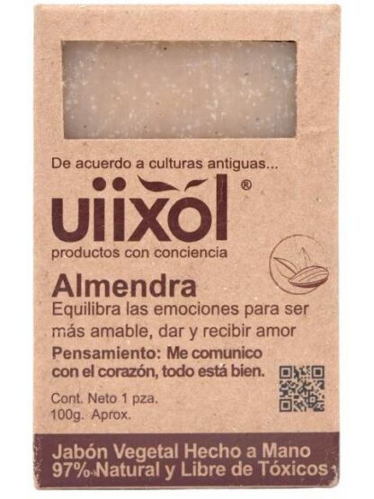 JABON VEGETAL ALMENDRA 100 G UIIXOL