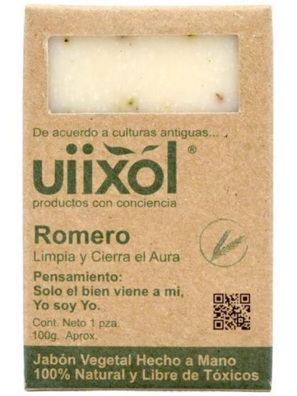 JABON VEGETAL ROMERO 100 G UIIXOL