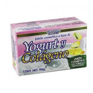 JABON YOGURTH Y COLAGENO 90GR GN+VIDA