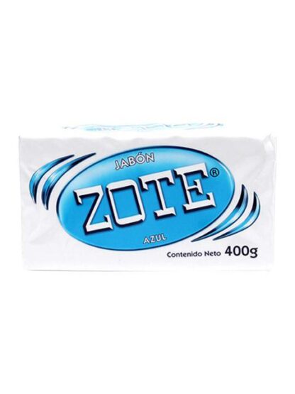 JABON ZOTE AZUL BARRA DE 400 GR