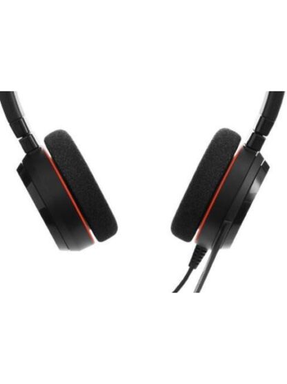 JABRA AUDIFONOS CON MICROFONO EVOLVE 20 UC STEREO ALAMBRICO USB NEGRO - Image 3