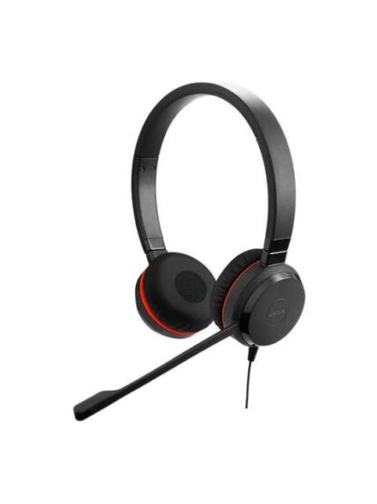 JABRA AUDIFONOS CON MICROFONO EVOLVE 30 II MS STEREO ALAMBRICO USB NEGRO - Image 2