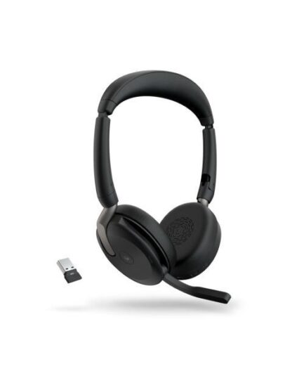 JABRA AURICULARES EVOLVE2 65 FLEX MS STEREO INALAMBRICO BLUETOOTH USB A-C NEGRO - Image 3
