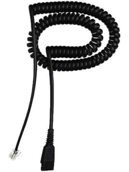 JABRA CABLE QD MACHO - RJ-9 MACHO 2 METROS NEGRO