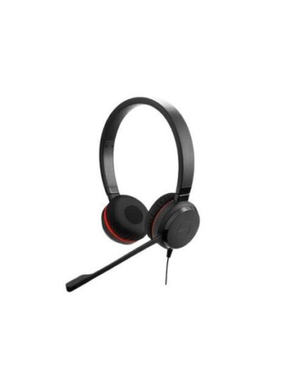 JABRA DIADEMA CON MICROFONO EVOLVE 30 II MS STEREO ALAMBRICO 0.9 METROS USB 3.5MM BINAURAL NEGRO