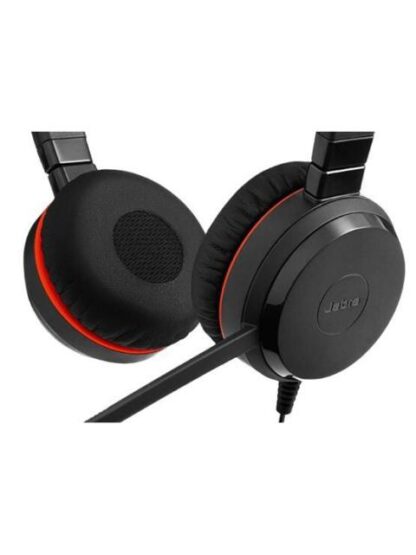 JABRA DIADEMA CON MICROFONO EVOLVE 30 II MS STEREO ALAMBRICO 0.9 METROS USB 3.5MM BINAURAL NEGRO - Image 3
