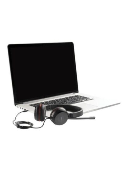 JABRA DIADEMA CON MICROFONO EVOLVE 30 II MS STEREO ALAMBRICO 0.9 METROS USB 3.5MM BINAURAL NEGRO - Image 7