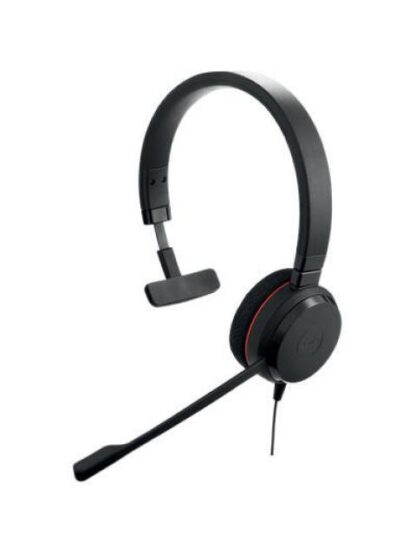 JABRA MONOAURAL EVOLVE 20 MS ALAMBRICO USB NEGRO