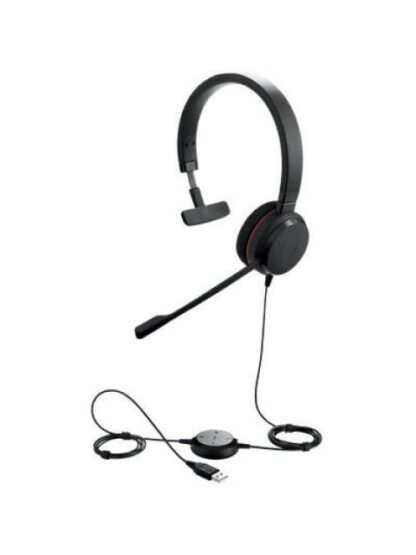 JABRA MONOAURAL EVOLVE 20 MS ALAMBRICO USB NEGRO - Image 5