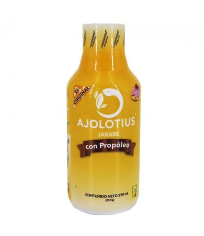 JARABE AJOLOTIUS CON PROPOLEO 250 ML. AJOLOTIUS