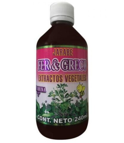 JARABE FER&GRECO EXTRACTOS VEGETALES 240 ML NUTRY SALUD