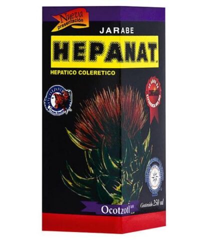 JARABE HEPANAT 250ML HEPATICO Y COLERETICO OCOTZOTL