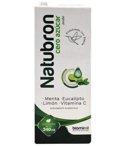 JARABE NATUBRON SIN AZUCAR 240 ML BIOMIRAL