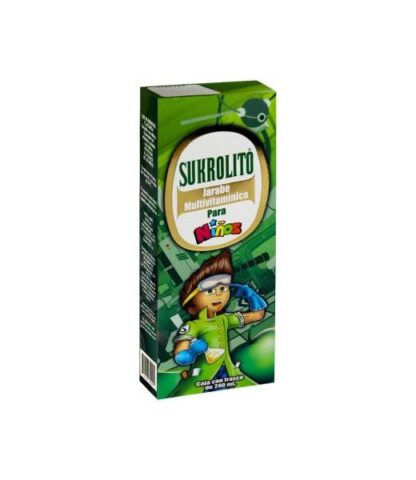 JARABE SUKROLITO 240 ML MULTIVITAMINICO PARA NIños  FARMAMEDICA