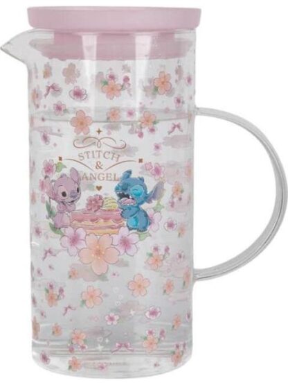 JARRA DE VIDRIO STITCH ROSA STITCH - Image 3