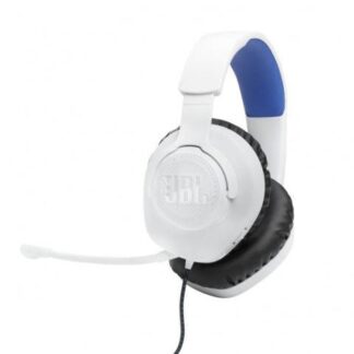 JBL AUDIFONOS GAMER QUANTUM 100P CONSOLE PARA XBOX ONE-XBOX SERIES X|S-NINTENDO SWITCH-PC-SMARTPHONE ALAMBRICO 3.5MM BLANCO
