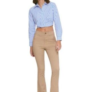 JEANS ACAMPANADO CINTURA ALTA BEIGE ATMOSPHERE DNM