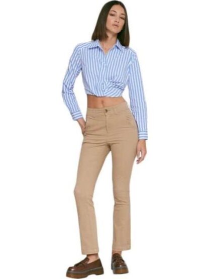 JEANS ACAMPANADO CINTURA ALTA BEIGE ATMOSPHERE DNM - Image 6