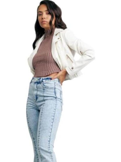 JEANS CINTURA SUPERALTA BLEACH ATMOSPHERE DNM - Image 2