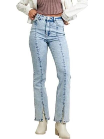 JEANS CINTURA SUPERALTA BLEACH ATMOSPHERE DNM - Image 4