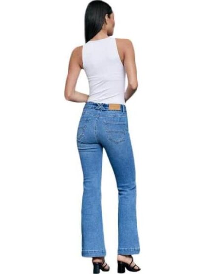 JEANS ACAMPANADO GRIS ATMOSPHERE DNM - Image 2