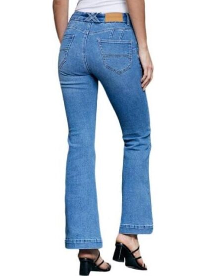 JEANS ACAMPANADO GRIS ATMOSPHERE DNM - Image 3