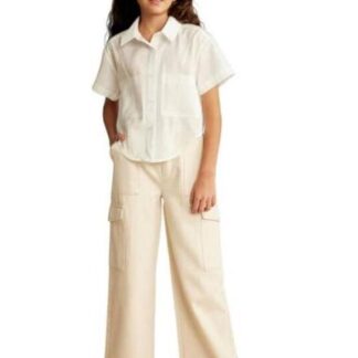JEANS ANCHOS MARFIL HOLLY LAND KIDS