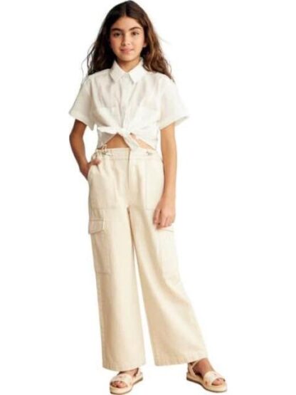 JEANS ANCHOS MARFIL HOLLY LAND KIDS - Image 2