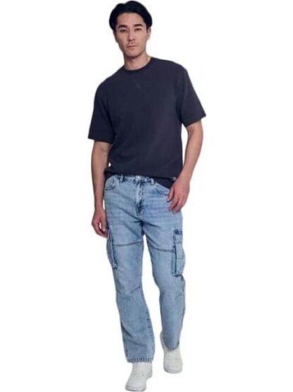 JEANS CARGO BLEACH HARD SODA - Image 3