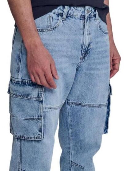 JEANS CARGO BLEACH HARD SODA - Image 4