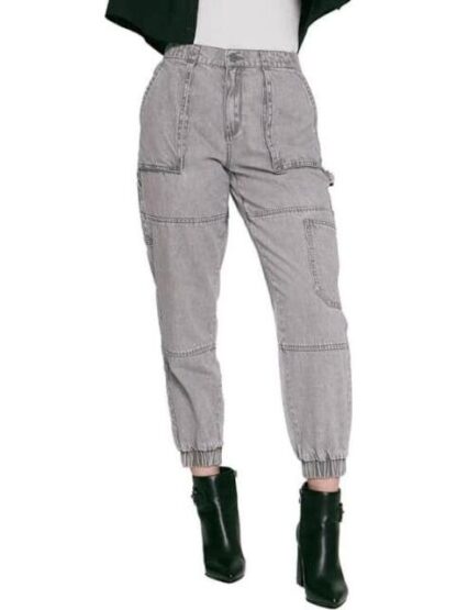 JEANS CARGO CINTURA ALTA GRIS ATMOSPHERE DNM - Image 2