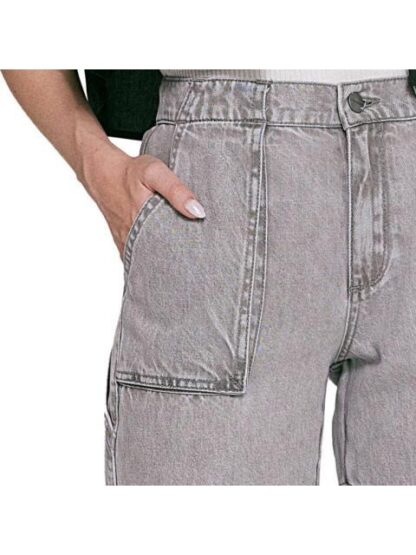 JEANS CARGO CINTURA ALTA GRIS ATMOSPHERE DNM - Image 6